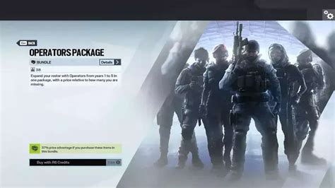 rainbow six siege credits price.